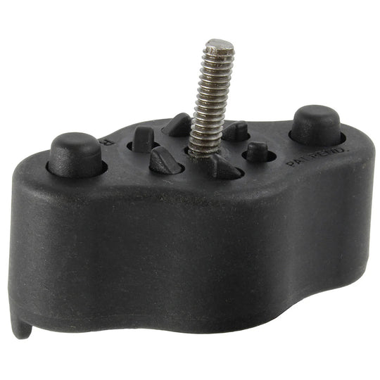 RAM Mount RAM Quick Release Track Base w/o Ball [RAP-383-NBU] - Premium Composite from RAM Mounting Systems - Just $14.49! Shop now at Brushy Creek Marine