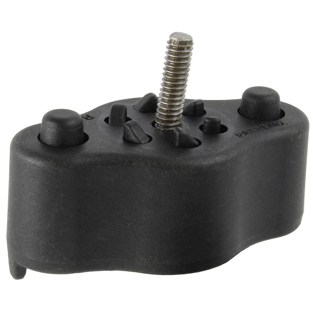 RAM Mount RAM Quick Release Track Base w/o Ball [RAP-383-NBU] - Premium Composite from RAM Mounting Systems - Just $14.49! Shop now at Brushy Creek Marine