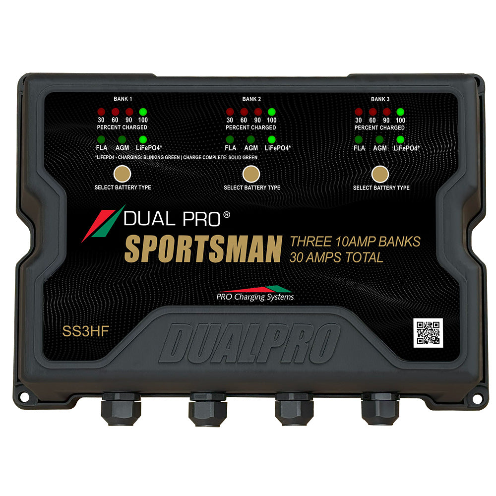 Dual Pro Sportsman Series HF Battery Charter - 30 Amp - 3 Bank [SS3HF] - Premium Battery Chargers from Dual Pro - Just $479.99! Shop now at Brushy Creek Marine