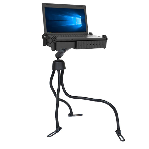 RAM Mount RAM Pod III Double Ball Laptop Mount w/18", 18"  30" Legs [RAM-316-3BA1U-VID1] - Premium Vehicle Laptop Mounts from RAM Mounting Systems - Just $252.49! Shop now at Brushy Creek Marine