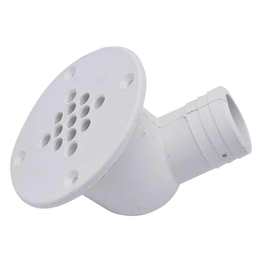 T-M Marine 90-Degree Cockpit Scupper Drain - White [CSD-92-DP] - Premium Accessories from T-H Marine Supplies - Just $65.16! Shop now at Brushy Creek Marine