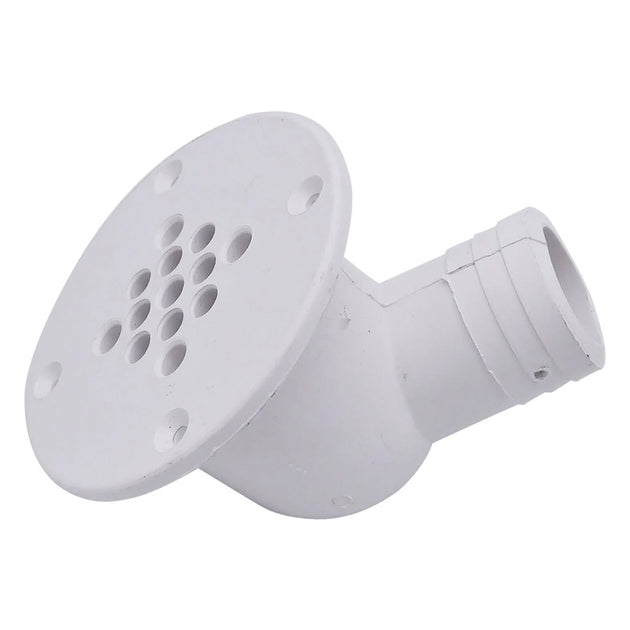 T-M Marine 90-Degree Cockpit Scupper Drain - White [CSD-92-DP] - Premium Accessories from T-H Marine Supplies - Just $65.16! Shop now at Brushy Creek Marine