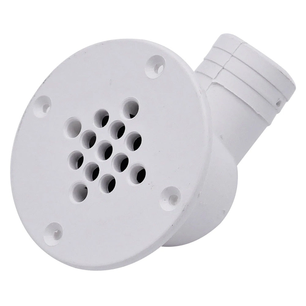 T-M Marine 90-Degree Cockpit Scupper Drain - White [CSD-92-DP] - Premium Accessories from T-H Marine Supplies - Just $65.16! Shop now at Brushy Creek Marine