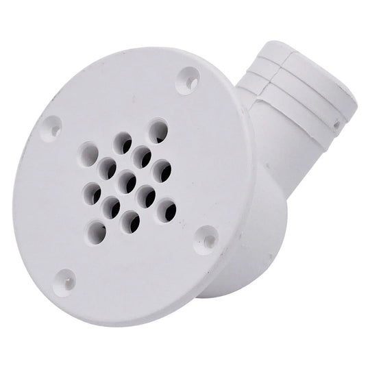 T-M Marine 90-Degree Cockpit Scupper Drain - White [CSD-92-DP] - Premium Accessories from T-H Marine Supplies - Just $65.16! Shop now at Brushy Creek Marine