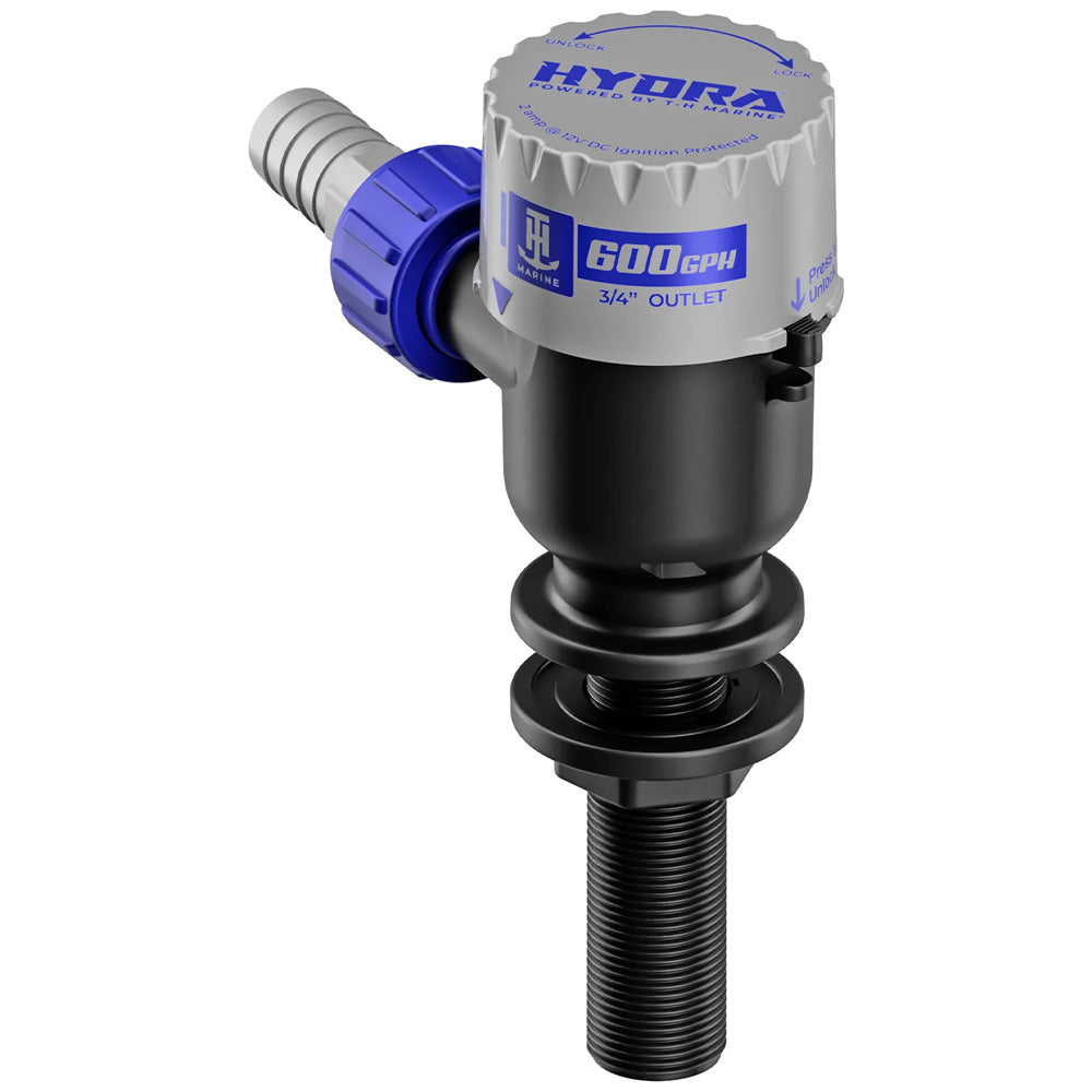 T-H Marine HYDRA Livewell Pump - 600 GPH - 12V - Long Nozzle [PMP-LWL6-DP] - Premium Bilge Pumps from T-H Marine Supplies - Just $69.99! Shop now at Brushy Creek Marine