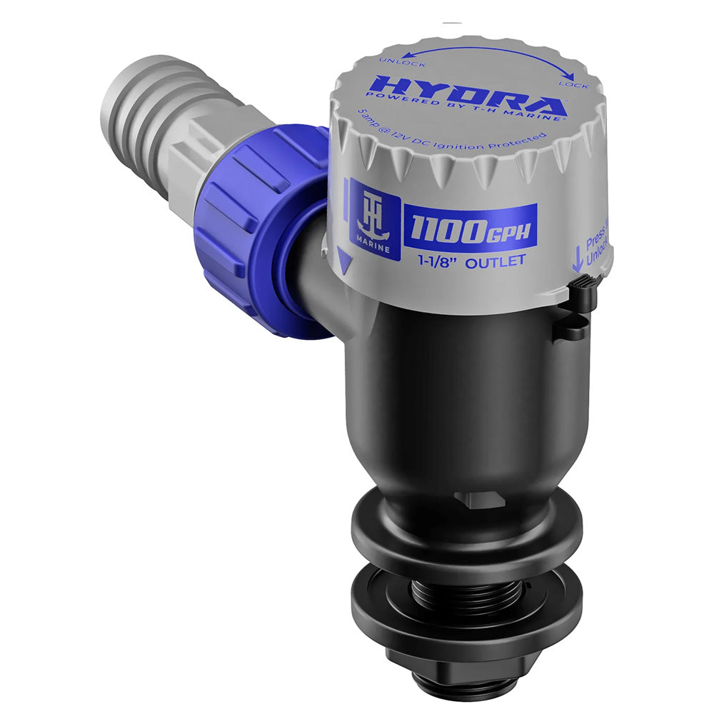 T-H Marine HYDRA Livewell Pump - 1100 GPH - 12V - Short Nozzle [PMP-LWS11-DP] - Premium Bilge Pumps from T-H Marine Supplies - Just $64.99! Shop now at Brushy Creek Marine