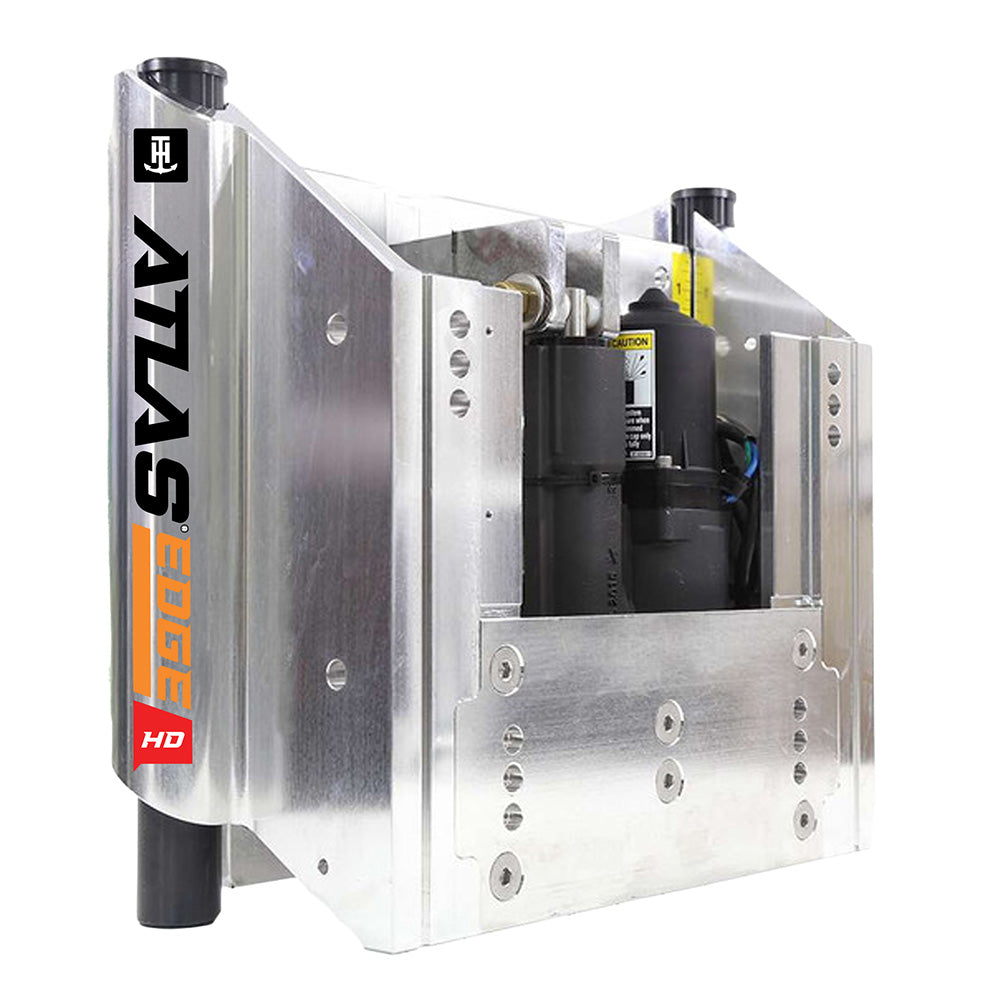 T-H Marine ATLAS EDGE 10" Set Back Hydraulic Jack Plate - Heavy Duty - Silver [AHJE-10VHD-DP] - Premium Jack Plates from T-H Marine Supplies - Just $3139.95! Shop now at Brushy Creek Marine