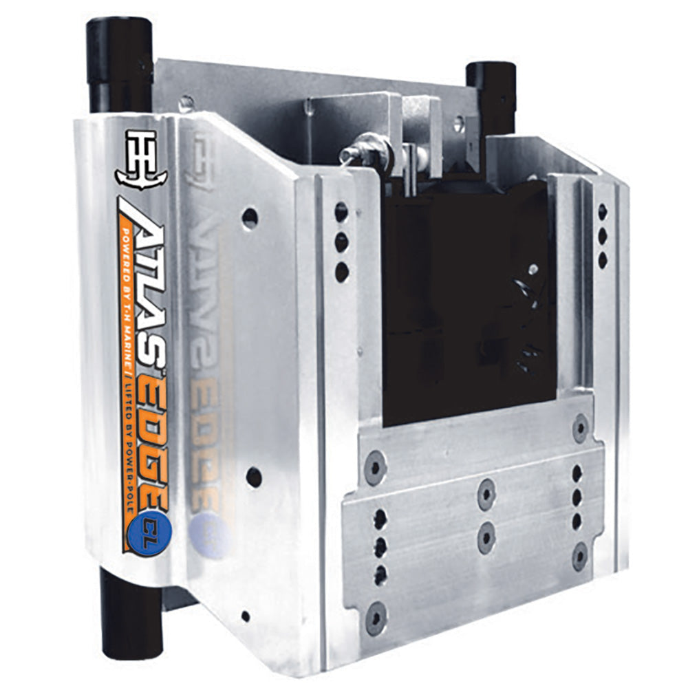 T-H Marine ATLAS EDGE 4" Set Back Hydraulic Jack Plate - Standard - Polished [AHJE-4V-DP] - Premium Jack Plates from T-H Marine Supplies - Just $2819.95! Shop now at Brushy Creek Marine