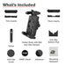Ram Mount RAM Quick-Grip Pro XL Phone Holder w/Ball  Vibration Damper [RAM-HOL-PD7BVU] - Premium Cell Phone Mounts from RAM Mounting Systems - Just $110.99! Shop now at Brushy Creek Marine