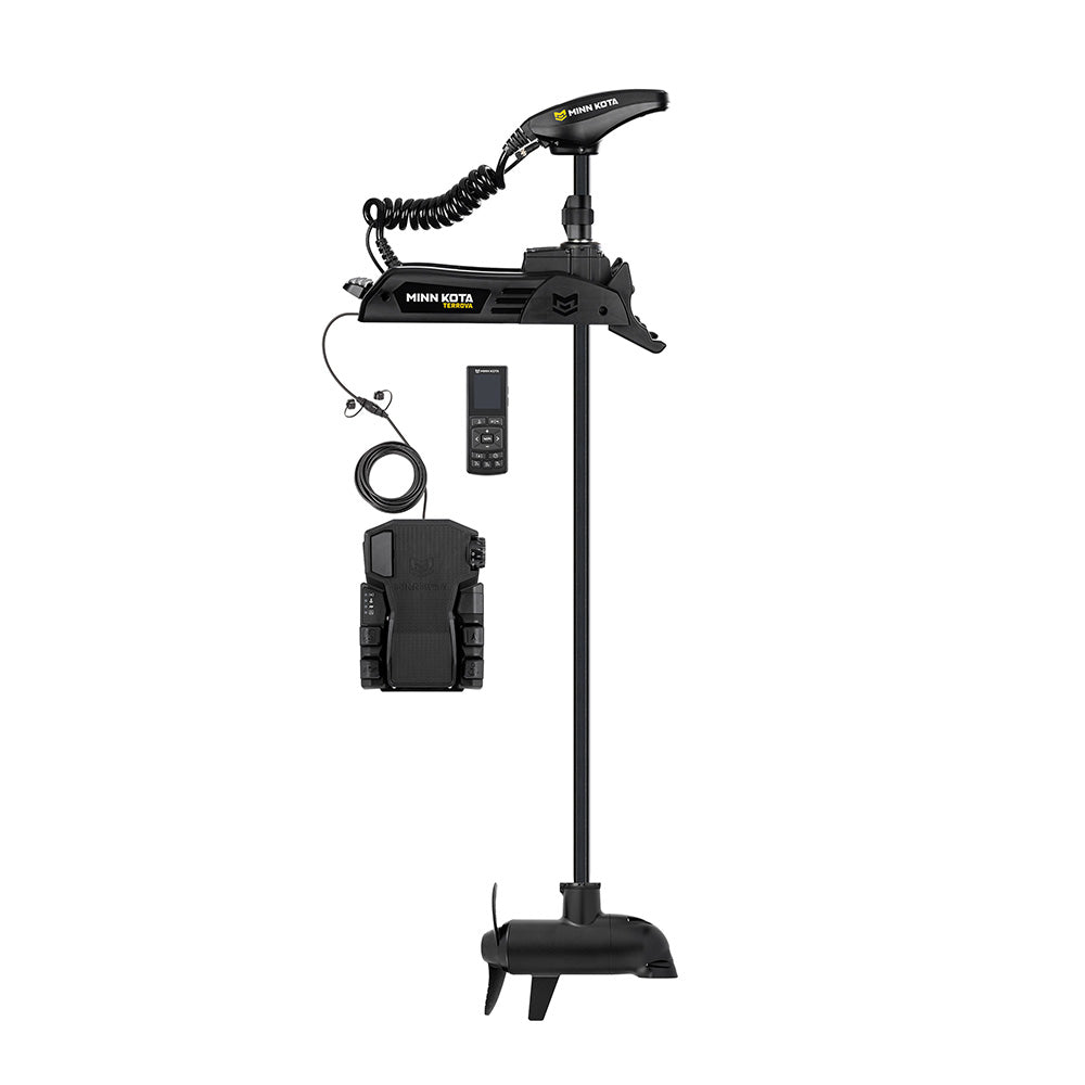 Minn Kota Terrova QUEST 90/115 Trolling Motor DSC/WR 24/36V, 90/115lb Thrust, 60" Shaft, Wireless Remote [1358344] - Premium Trolling Motors from Minn Kota - Just $3599.99! Shop now at Brushy Creek Marine
