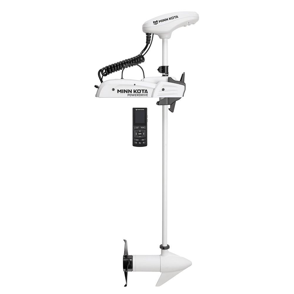 Minn Kota Riptide PowerDrive 55/MR Trolling Motor, 12V, 55lb Thrust, 54" Shaft, Micro Remote [1363541] - Premium Trolling Motors from Minn Kota - Just $1759.99! Shop now at Brushy Creek Marine