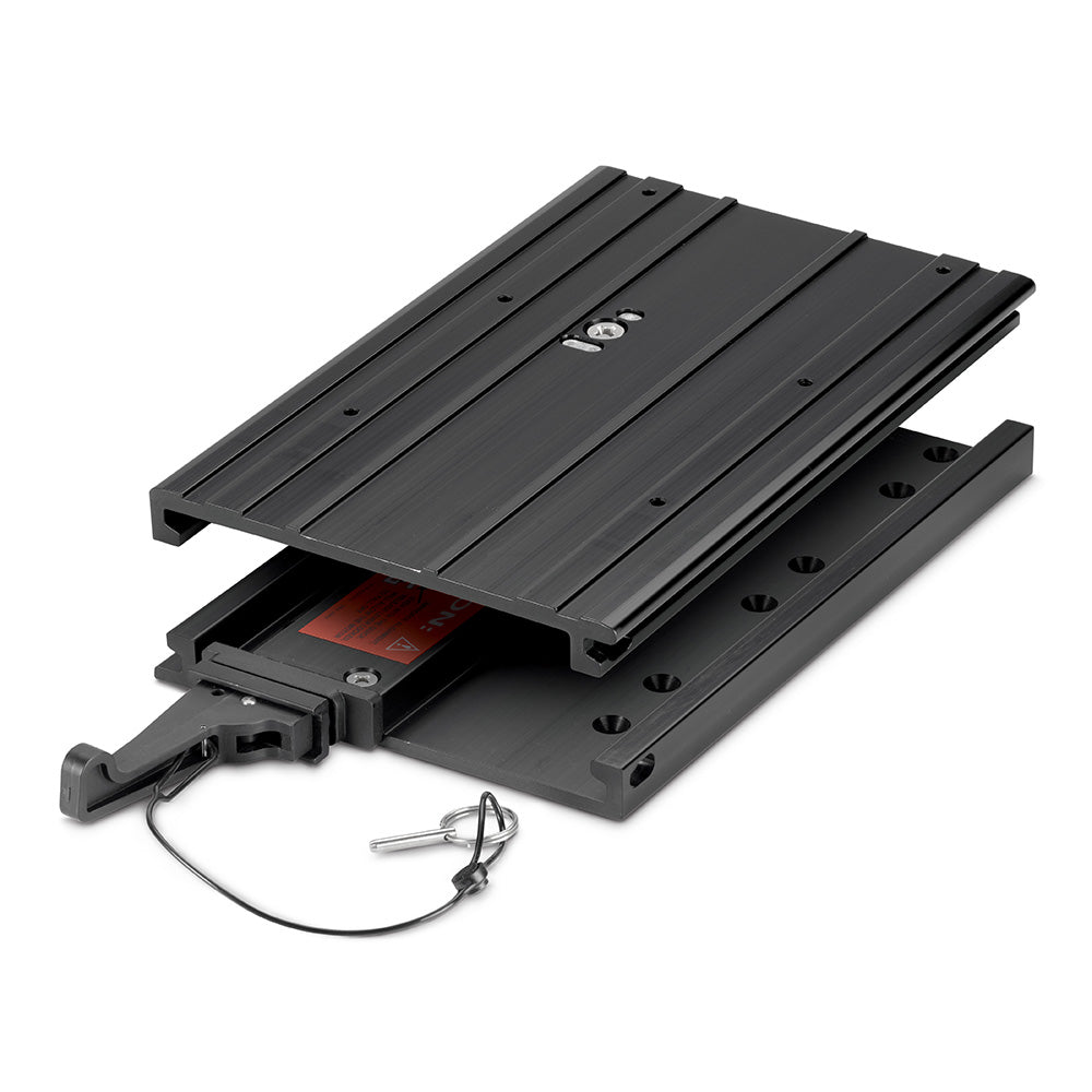 Minn Kota MKA-93 Aluminum Quick Release Bracket w/Cover - Black [1854093] - Premium Trolling Motor Accessories from Minn Kota - Just $184.99! Shop now at Brushy Creek Marine