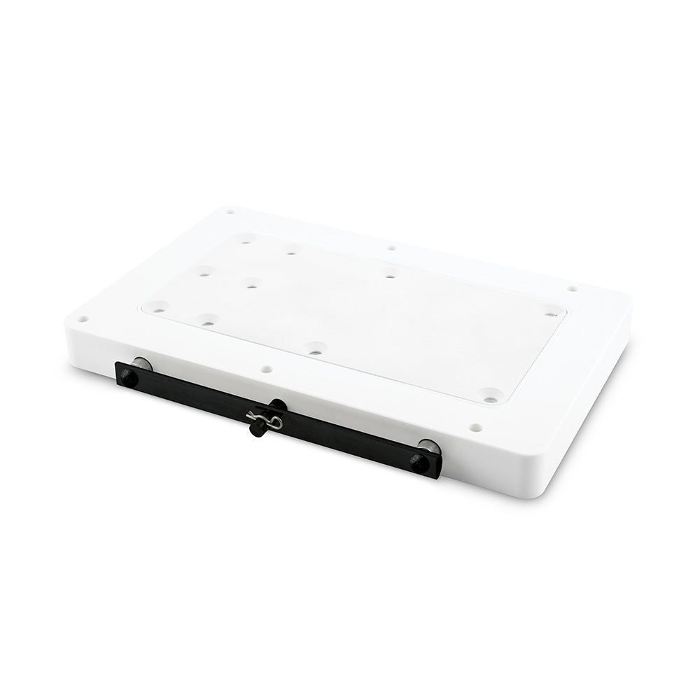 Minn Kota MKA-83 HD Composite Quick Release Bracket White [1854083] - Premium Trolling Motor Accessories from Minn Kota - Just $429.99! Shop now at Brushy Creek Marine