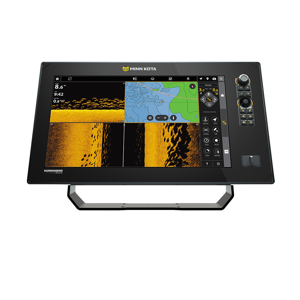 Minn Kota A16 MSI+ VX 16" GPS/Fishfinder w/Transom Mount Transducer [412460-1VX] - Premium GPS - Fishfinder Combos from Minn Kota - Just $4399.99! Shop now at Brushy Creek Marine