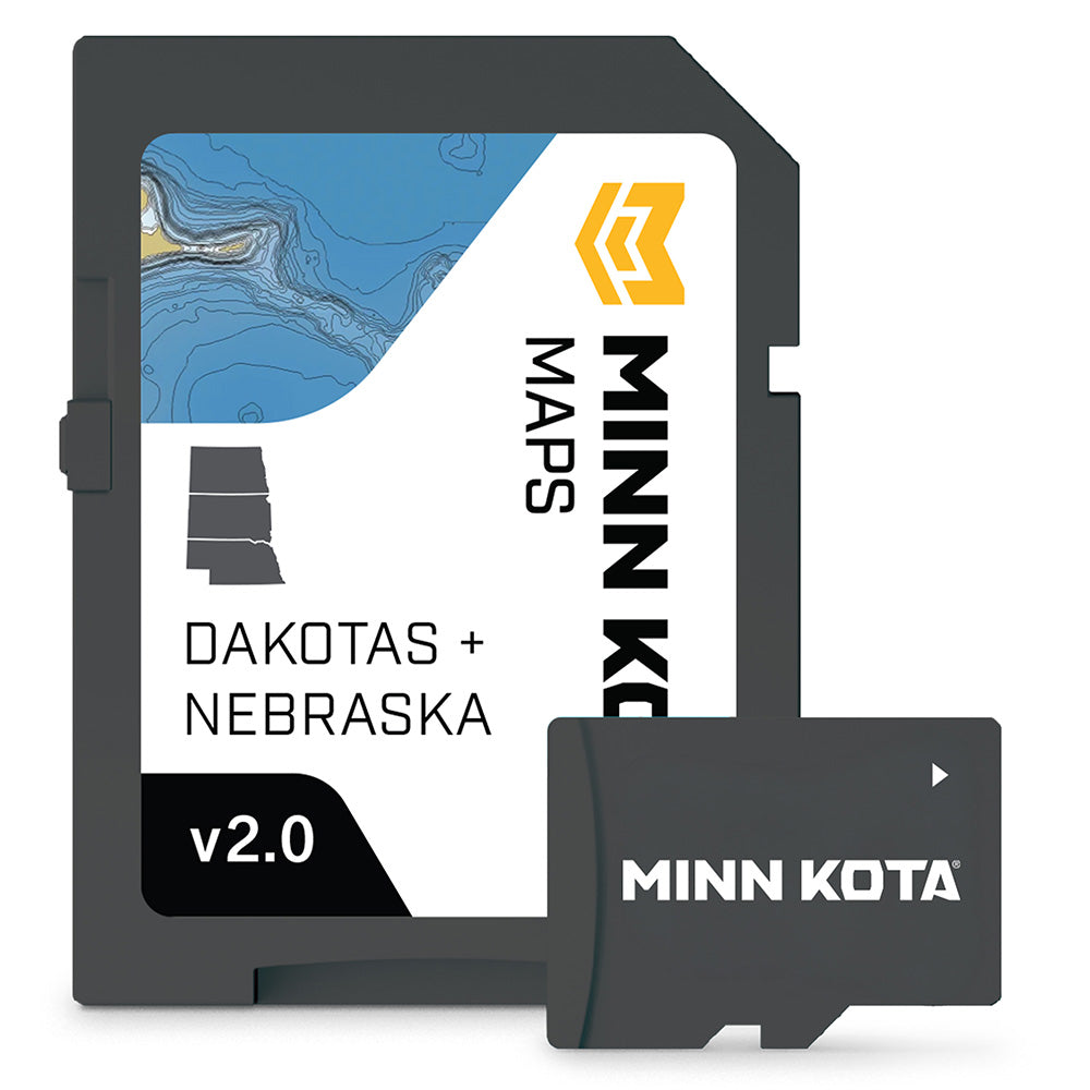 Minn Kota Maps - Dakota + Nebraska v2.0 [601001-2] - Premium Humminbird from Minn Kota - Just $179.99! Shop now at Brushy Creek Marine