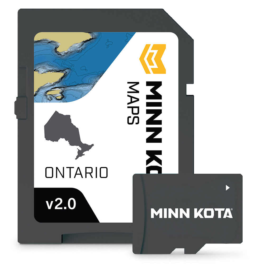 Minn Kota Maps - Ontario v2.0 [601020-2] - Premium Humminbird from Minn Kota - Just $179.99! Shop now at Brushy Creek Marine