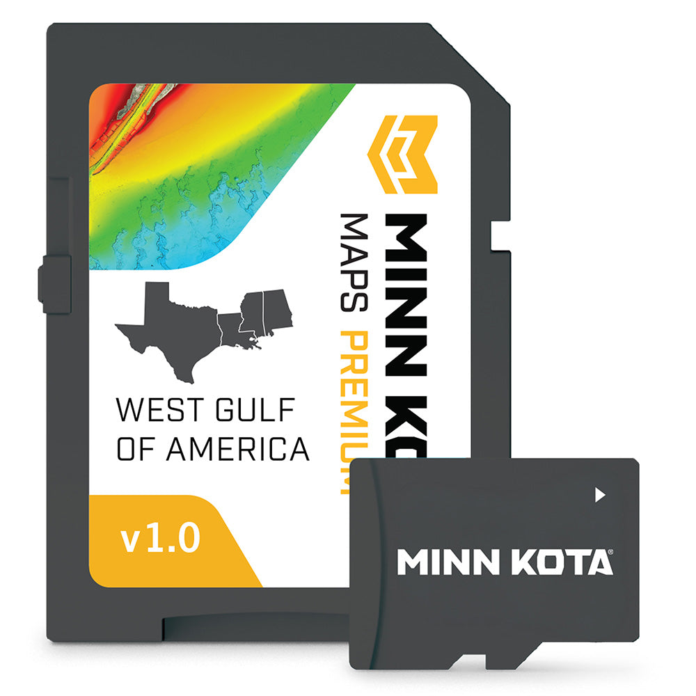 Minn Kota Maps Premium - West Gulf of America v1.0 [602026-1] - Premium Humminbird from Minn Kota - Just $419.99! Shop now at Brushy Creek Marine