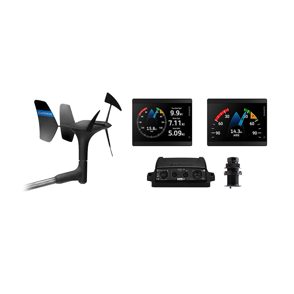 Garmin GMI 40 Wired Sail Pack - 52mm - 2 GMI 40 Marine Instruments; gWind Wired  DST820 Transducer [010-03411-20] - Premium Instruments from Garmin - Just $1899.99! Shop now at Brushy Creek Marine