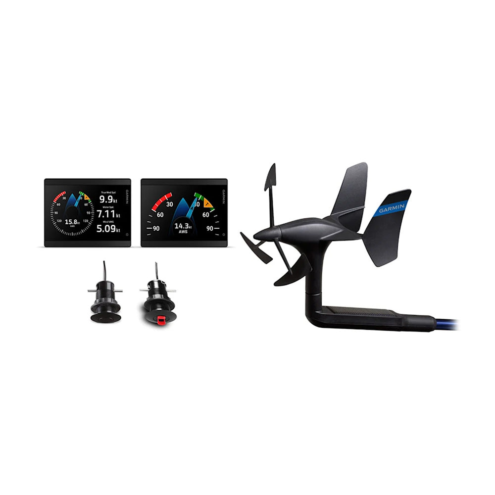 Garmin GMI 40 Wired Sail Pack  43mm - 2 GMI 40 Marine Instruments, gWind Wireless 2  GDT 43/GST 43 [010-03411-50] - Premium Instruments from Garmin - Just $1899.99! Shop now at Brushy Creek Marine