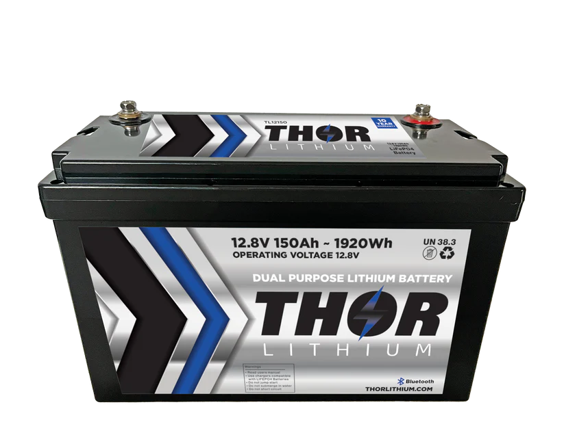 Thor Lithium 12v 150Ah Battery - Premium Lithium Battery from Brushy Creek Marine - Just $1199! Shop now at Brushy Creek Marine