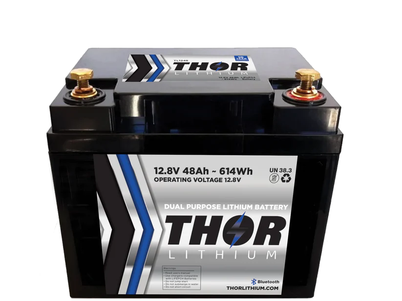 Thor Lithium 12v 48Ah Battery - Premium Lithium Battery from Brushy Creek Marine - Just $389! Shop now at Brushy Creek Marine