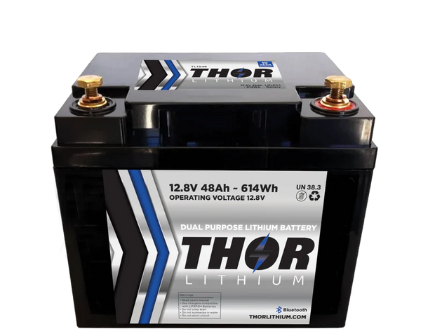Thor Lithium 12v 48Ah Battery - Premium Lithium Battery from Brushy Creek Marine - Just $389! Shop now at Brushy Creek Marine