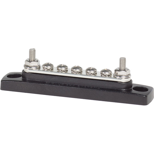 Blue Sea 2304 MiniBus 100 Ampere Common BusBar 5 x 8-32 Screw Terminal [2304] - Premium Busbars, Connectors & Insulators from Blue Sea Systems - Just $18.99! Shop now at Brushy Creek Marine