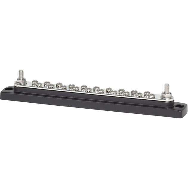 Blue Sea 2302 150AMP Common BusBar 20 x 8-32 Screw Terminal [2302] - Premium Busbars, Connectors & Insulators from Blue Sea Systems - Just $39.99! Shop now at Brushy Creek Marine