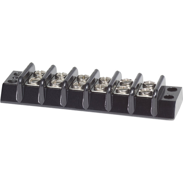 Blue Sea 2506 Terminal Block 30AMP - 6 Circuit [2506] - Premium Busbars, Connectors & Insulators from Blue Sea Systems - Just $13.99! Shop now at Brushy Creek Marine