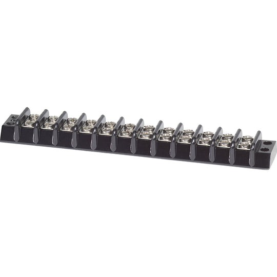 Blue Sea 2512 Terminal Block 30AMP - 12 Circuit [2512] - Premium Busbars, Connectors & Insulators from Blue Sea Systems - Just $25.99! Shop now at Brushy Creek Marine