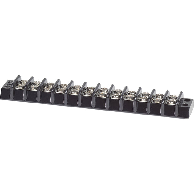 Blue Sea 2512 Terminal Block 30AMP - 12 Circuit [2512] - Premium Busbars, Connectors & Insulators from Blue Sea Systems - Just $25.99! Shop now at Brushy Creek Marine