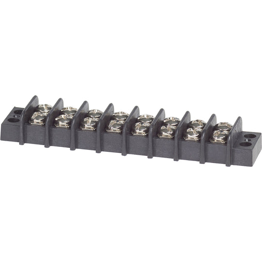 Blue Sea 2408 Terminal Block 20AMP - 8 Circuit [2408] - Premium Busbars, Connectors & Insulators from Blue Sea Systems - Just $11.99! Shop now at Brushy Creek Marine