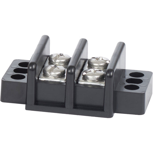 Blue Sea 2502 Terminal Block 30AMP - 2 Circuit [2502] - Premium Busbars, Connectors & Insulators from Blue Sea Systems - Just $7.99! Shop now at Brushy Creek Marine