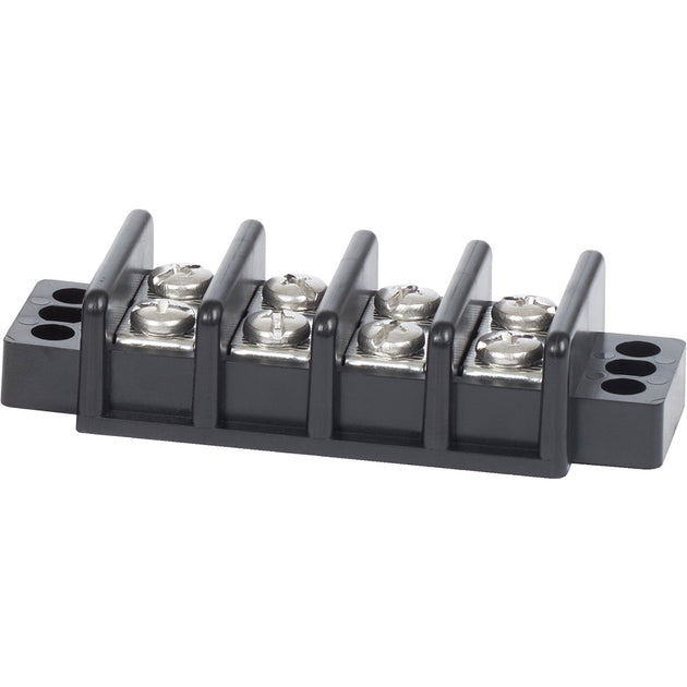 Blue Sea 2504 Terminal Block 30AMP - 4 Circuit [2504] - Premium Busbars, Connectors & Insulators from Blue Sea Systems - Just $9.99! Shop now at Brushy Creek Marine