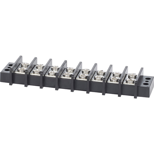 Blue Sea 2608 Terminal Block 65AMP - 8 Circuit [2608] - Premium Busbars, Connectors & Insulators from Blue Sea Systems - Just $38.99! Shop now at Brushy Creek Marine