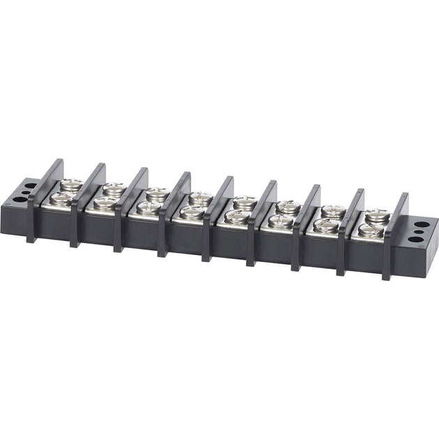Blue Sea 2608 Terminal Block 65AMP - 8 Circuit [2608] - Premium Busbars, Connectors & Insulators from Blue Sea Systems - Just $38.99! Shop now at Brushy Creek Marine
