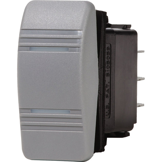 Blue Sea 8232 Water Resistant Contura III Switch - ON-OFF-ON - Grey [8232] - Premium Switches & Accessories from Blue Sea Systems - Just $35.99! Shop now at Brushy Creek Marine