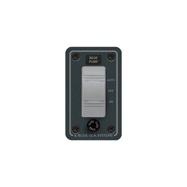 Blue Sea 8263 Contura Single Bilge Pump Control Panel [8263] - Premium Switches & Accessories from Blue Sea Systems - Just $85.99! Shop now at Brushy Creek Marine