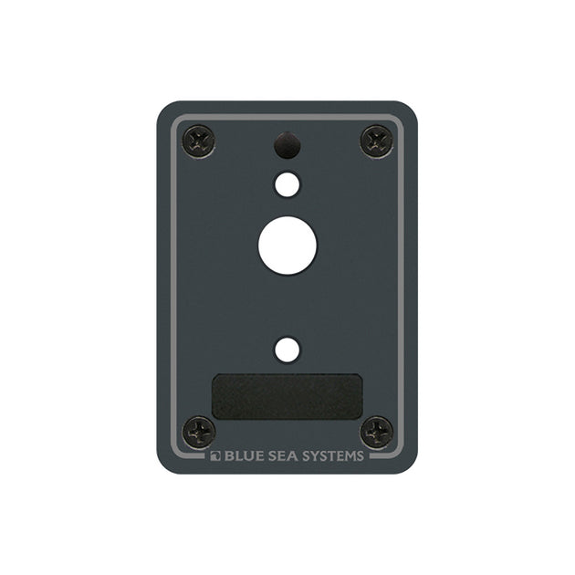 Blue Sea 8072 Panel Blank Single A-Series [8072] - Premium Circuit Breakers from Blue Sea Systems - Just $32.99! Shop now at Brushy Creek Marine