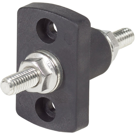 Blue Sea 2201 Black Terminal Feed Through Connector [2201] - Premium Busbars, Connectors & Insulators from Blue Sea Systems - Just $35.99! Shop now at Brushy Creek Marine