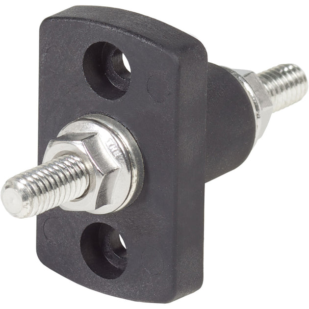 Blue Sea 2201 Black Terminal Feed Through Connector [2201] - Premium Busbars, Connectors & Insulators from Blue Sea Systems - Just $35.99! Shop now at Brushy Creek Marine