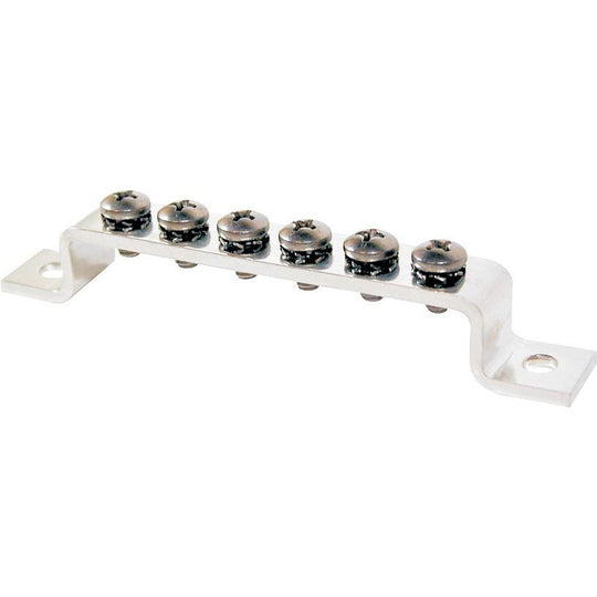 Blue Sea 2306 MiniBus 100AMP Common BusBar Grounding BusBar 6 x 8-32 Screw Terminal [2306] - Premium Busbars, Connectors & Insulators from Blue Sea Systems - Just $9.99! Shop now at Brushy Creek Marine