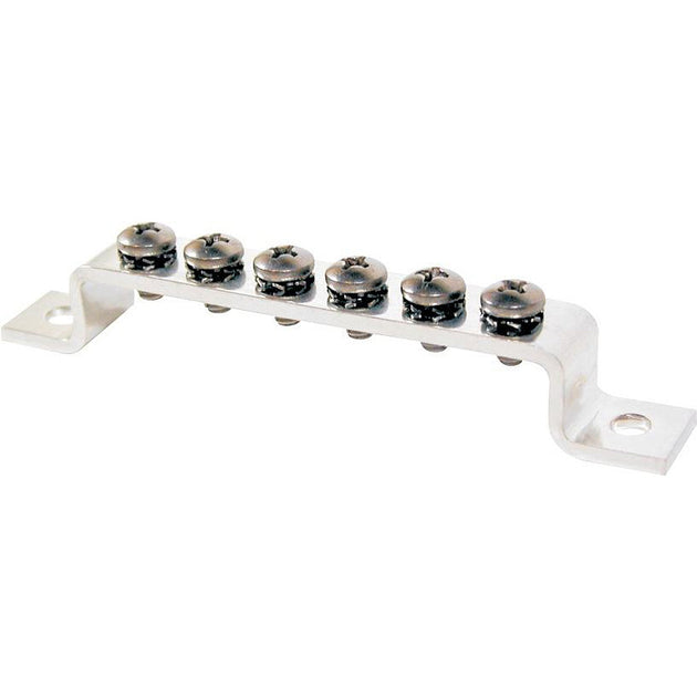Blue Sea 2306 MiniBus 100AMP Common BusBar Grounding BusBar 6 x 8-32 Screw Terminal [2306] - Premium Busbars, Connectors & Insulators from Blue Sea Systems - Just $9.99! Shop now at Brushy Creek Marine