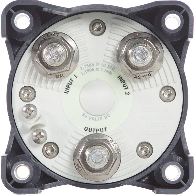 Blue Sea 3003 HD-Series Battery Switch Selector w/Alternator Field Disconnect [3003] - Premium Battery Management from Blue Sea Systems - Just $155.99! Shop now at Brushy Creek Marine