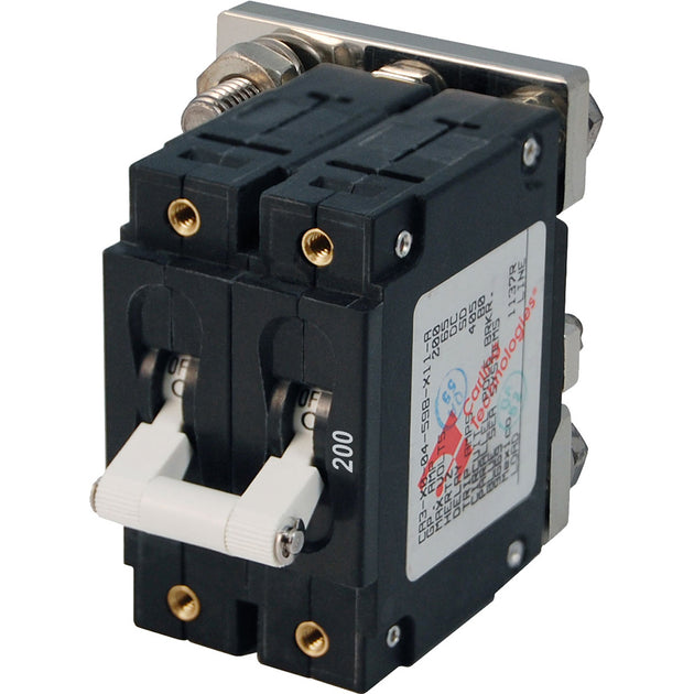 Blue Sea 7269 200A Double Pole Circuit Breaker [7269] - Premium Circuit Breakers from Blue Sea Systems - Just $262.99! Shop now at Brushy Creek Marine