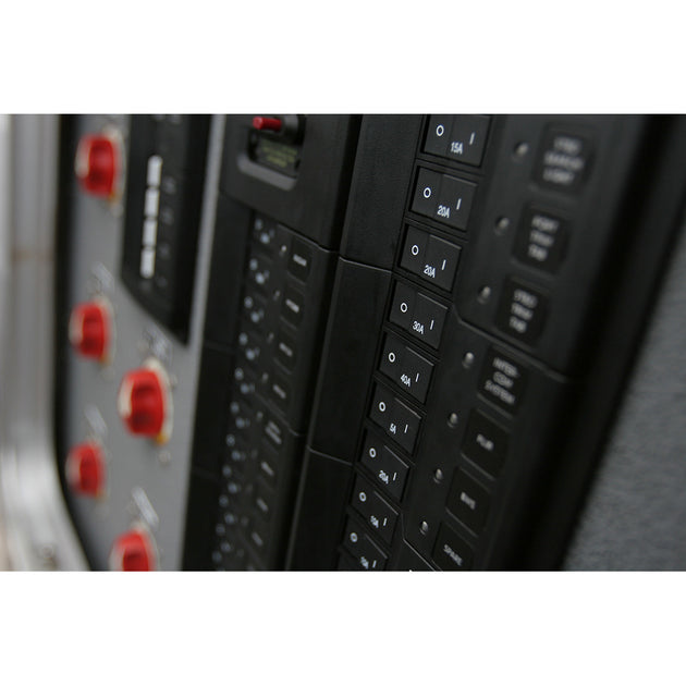 Blue Sea 7406 Single Pole Small Case 2" Flat Rocker Circuit Breaker  -  30 Amp [7406] - Premium Circuit Breakers from Blue Sea Systems - Just $40.99! Shop now at Brushy Creek Marine