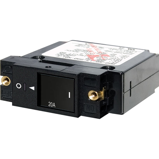 Blue Sea 7429 Single Pole Small Case 2" Slot Reset Rocker Circuit Breaker  -  20 Amp [7429] - Premium Circuit Breakers from Blue Sea Systems - Just $41.99! Shop now at Brushy Creek Marine