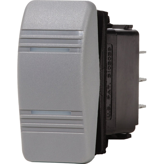 Blue Sea 8220 Water Resistant Contura III Switch - ON-OFF-ON - Grey [8220] - Premium Switches & Accessories from Blue Sea Systems - Just $40.99! Shop now at Brushy Creek Marine