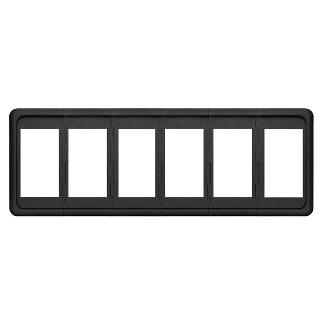 Blue Sea 8260 6 Position Contura Switch Mounting Panels [8260] - Premium Switches & Accessories from Blue Sea Systems - Just $21.99! Shop now at Brushy Creek Marine