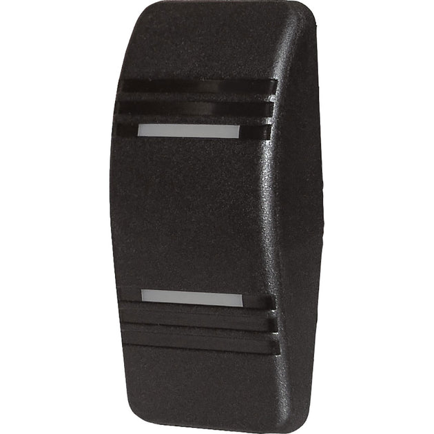 Blue Sea 8295 Contura Switch Actuator - Black - Double Lense [8295] - Premium Switches & Accessories from Blue Sea Systems - Just $7.99! Shop now at Brushy Creek Marine